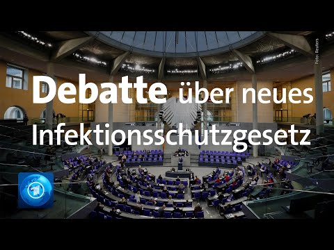 Debatte im Bundestag über neues Infektionsschutzgesetz