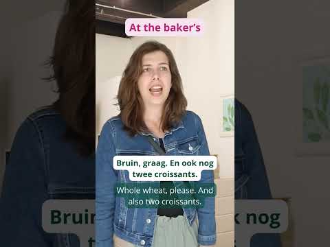 At the Baker's in Dutch 🇳🇱 | Easy Dutch Conversation  #dutchforbeginners #learndutch