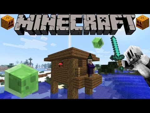 Swimming Bird - Minecraft 1.4 Snapshot: Witch Huts, Special Items, Pet TP Fix, Swamp Slimes, & More! 12w40a