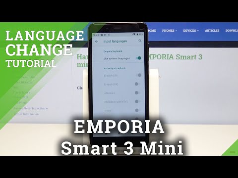 How to Change Keyboard Language in EMPORIA Smart 3 mini – Find Dictionary Layout