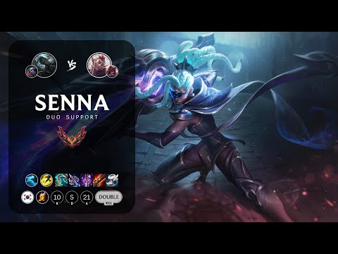 Senna Support vs Rakan - KR Grandmaster Patch 13.24