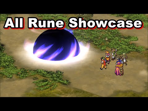 Suikoden I HD Remaster - All Rune Showcase