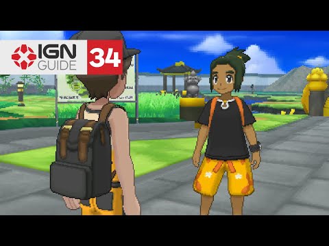 Pokemon: Ultra Sun and Ultra Moon Walkthrough - Malie Garden
