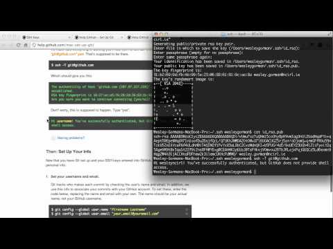 Github - Setup and First Push to Github