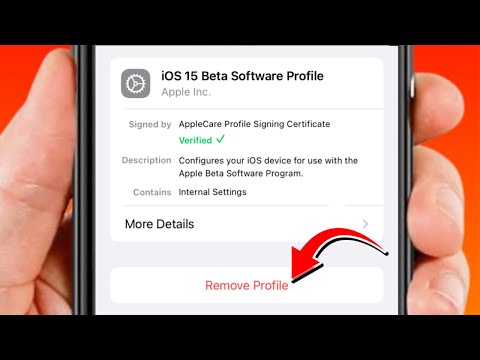 How to Remove / Uninstall iOS 15.4 Beta 5 | How to Delete / Downgrade iOS 15.4 beta 5