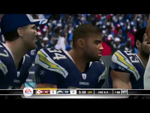 Week #14 | KC @ SD | Madden NFL 11 Kansas City Chiefs Franchise/Season Mode (PS3)