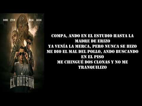 DHARIUS FT. LEFTY SM TOSER ONE & TIRO LOKO - EL BAISON - LETRA