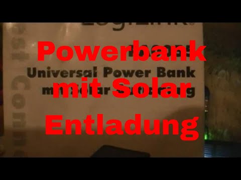 Powerbank mit Solar Entladung - eflose #748