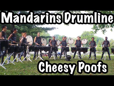 Mandarins Drumline Plays "Cheesy Poofs"