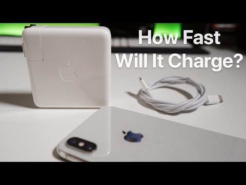 Apple iphone xs max fast charging - how fast is it?