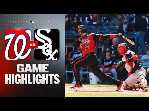 시카고화이트삭스 VS 워싱턴 MLB 하이라이트