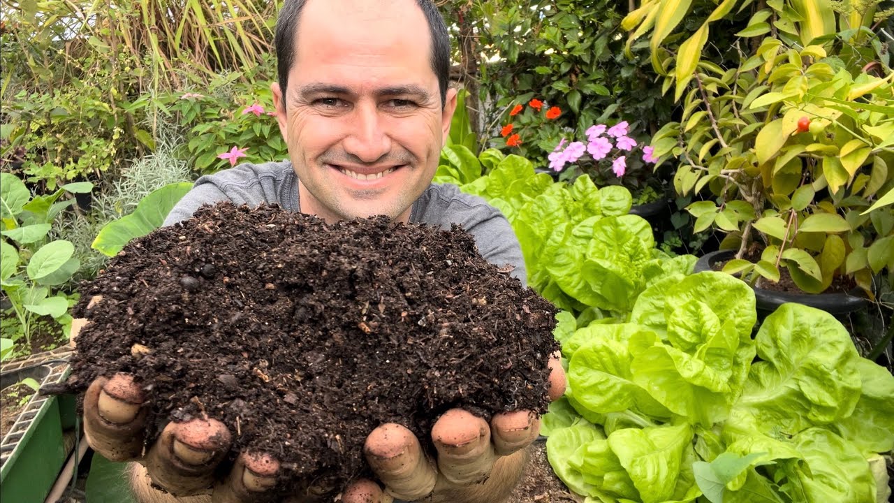 O MELHOR ADUBO ORGÂNICO PARA SUA HORTA