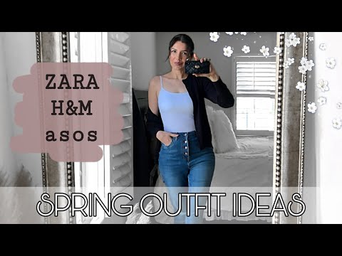 ZARA ASOS H&M TRY ON HAUL| SPRING OUTFITS IDEAS 2020