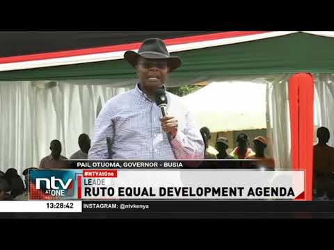 Western and Nyanza leaders laud Ruto for equal development agenda