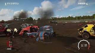 相手を大破させるレースゲーム　Wreckfest