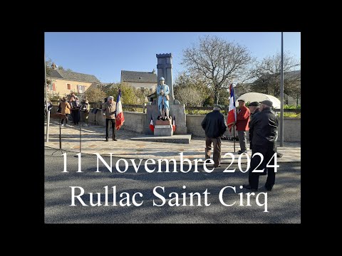 Le 11 novembre 2024 à Rullac-Saint-Cirq