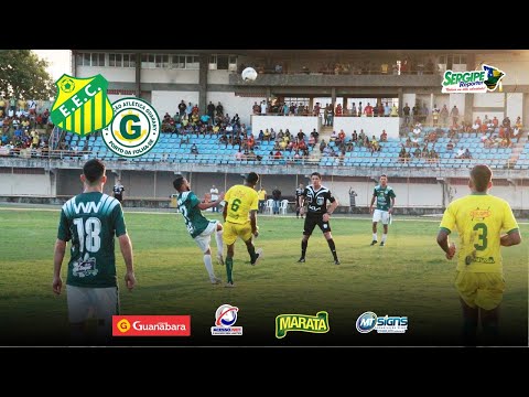 Campeonato Sergipano Segunda Divisão: Estanciano 1 x 1 Guarany partida de ida das semifinais 2022