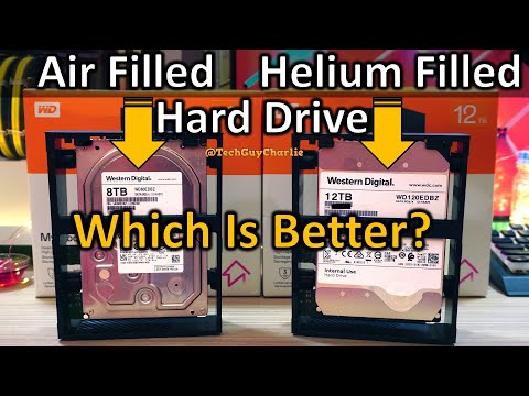 Helium-Filled VS Air-Filled Hard Drive (Which runs cooler and quieter)