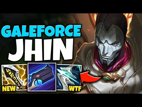 OMG! JHIN IS THE #1 ADC IN SEASON 11! GALEFORCE JHIN IS TOO STRONG - League of Legends