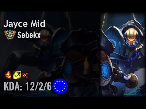 Jayce Mid vs LeBlanc - Sebekx - EUW Challenger Path 6.4