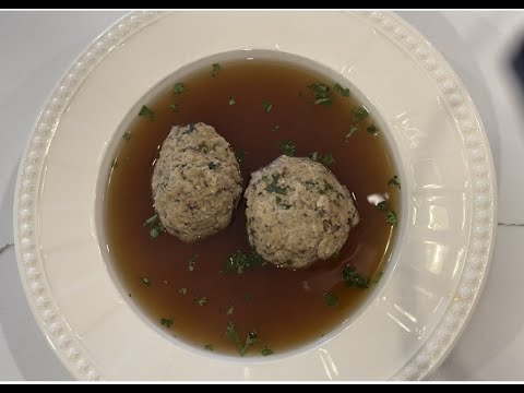 German Liver Dumpling Soup
