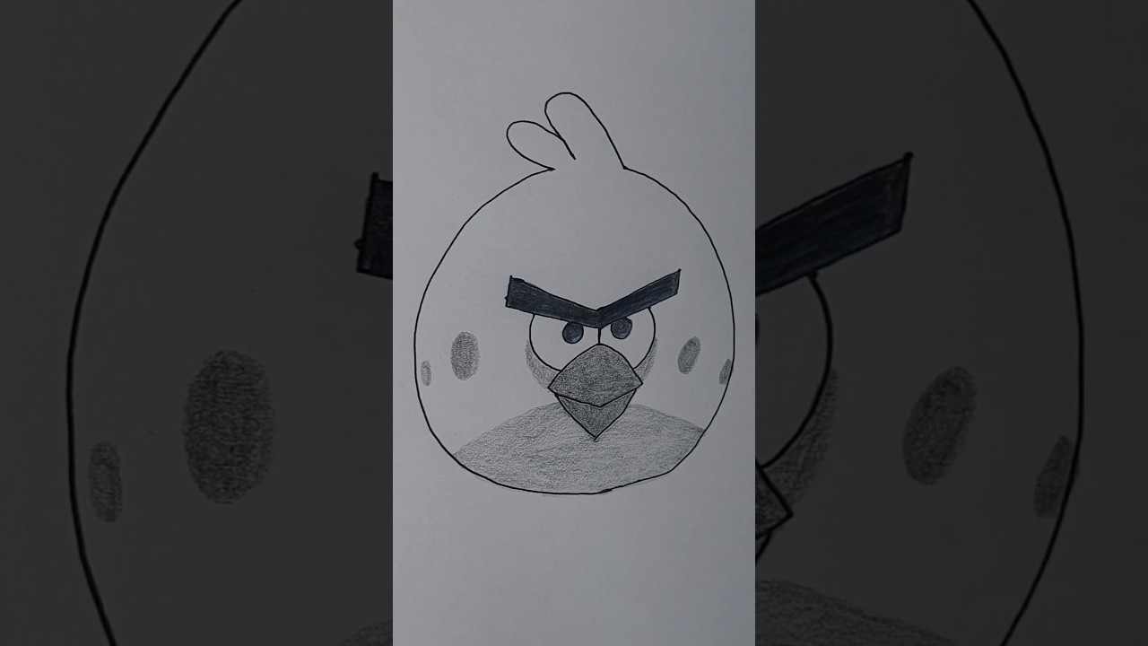 How To Draw An Angry Bird