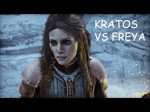 GOD OF WAR RAGNAROK PS5 Walkthrough Gameplay Part 24 - KRATOS VS FREYA