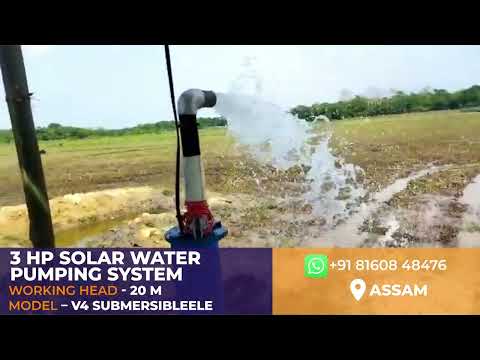 3 hp solar water pumping system