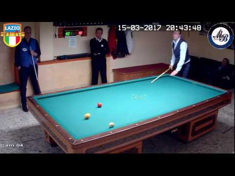 Massa vs Mencarelli - Gara Interregionale 1/2/3 Cat. CSB Martino's Billiards (LT) 14/18Mar2017