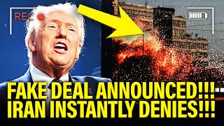 Trump PANICS and LIES He MADE DEAL TO END WAR!!!