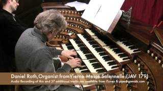 Pipe Organ at Saint-Sulpice in Paris | Daniel Roth Improvises on Vidi aquam and Ressurexi (Introit)