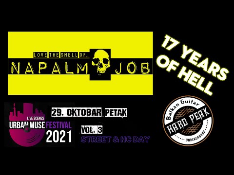 NAPALM JOB / Uživo / 17 Years Of Hell / 29.10. 2021.