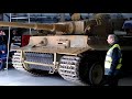 Tiger 131 Startup at Bovington 2013