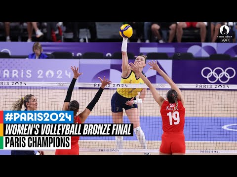 Women's Volleyball bronze Final 🥉🏐| Paris Champions