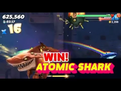 Win Atomic Shark ATE DAYS 4 LIVE EVENT - Hungry Shark World