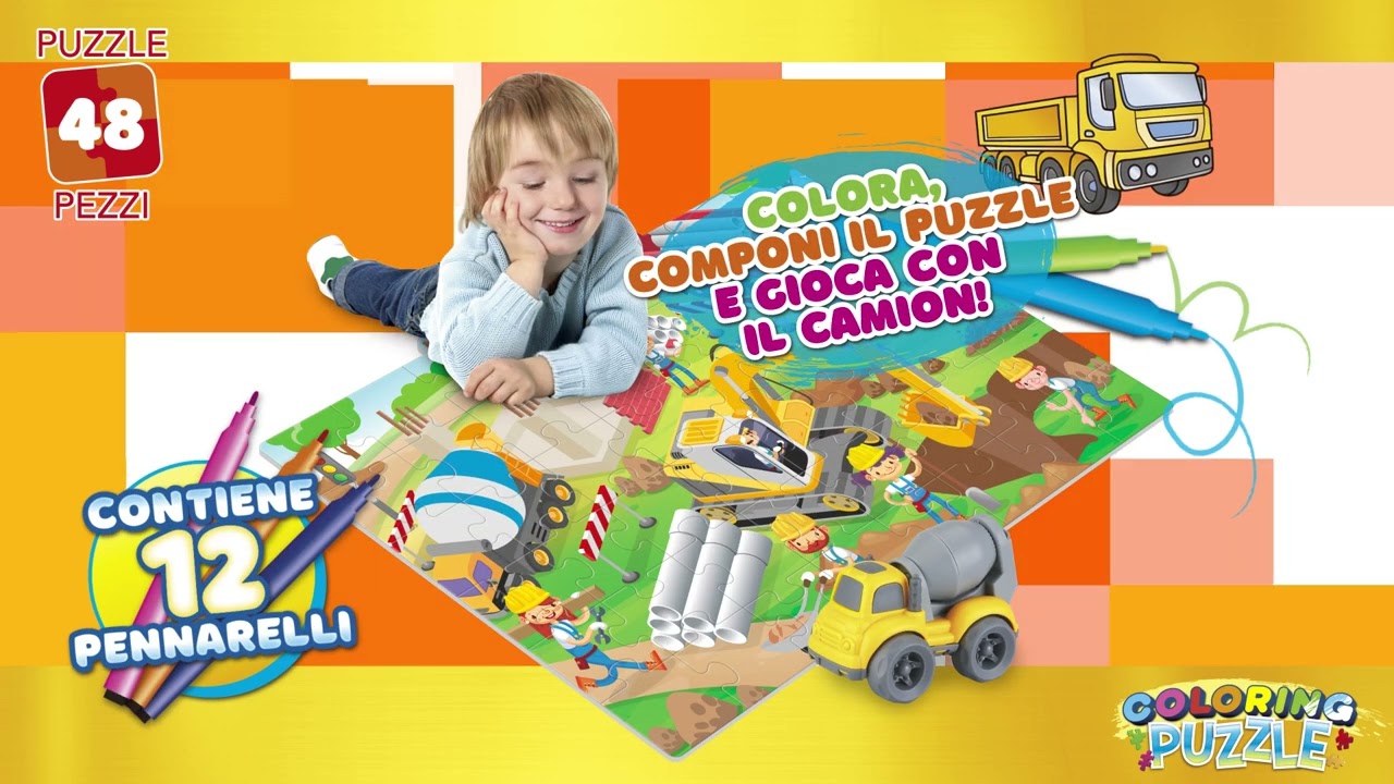 Coloring Puzzle cantiere