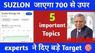 suzlon energy जाएगा 🔥 700 से भी ऊपर experts ने दिए बड़े TARGET 🎯 #suzlonenergyshare #irctc