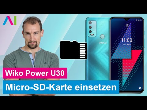 Wiko Power U30 - Micro-SD-Karte einlegen | Speicher erweitern • 💾 • 📲 • 📈 •