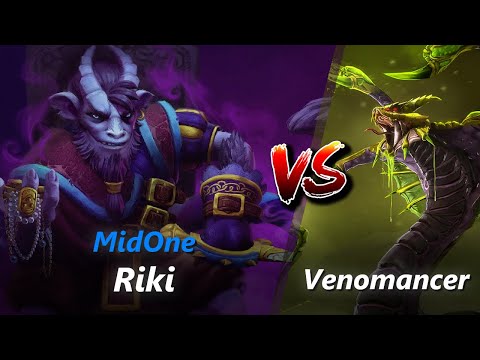 How to Riki safelane vs Venomancer/Earth Spirit (feat. MidOne) | First 10 minutes