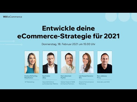 , title : 'Entwickle deine eCommerce-Strategie für 2021 | Wix.com'