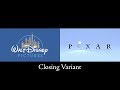 Walt Disney Pictures Pixar Animation Studios Logo Blender Remakes 1995 2007 Closing Variant