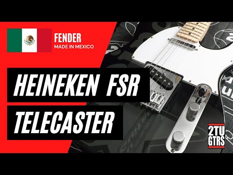 Fender Limited Edition Heineken Telecaster - Free Pro Setup image 21