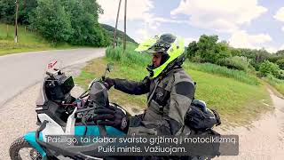Europos Vertikalė: Bekelė #5 | 1000 km per Vengriją su CFMOTO 450MT
