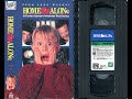 Opening Closing To Home Alone US VHS 1991