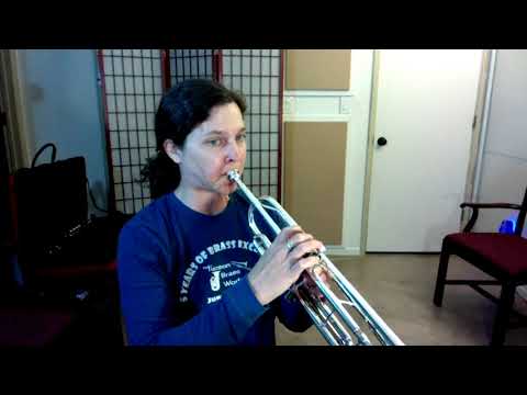 Arizona Regional / All State Band audition trumpet etude #3 (set 4)   (2024-2025 academic year)