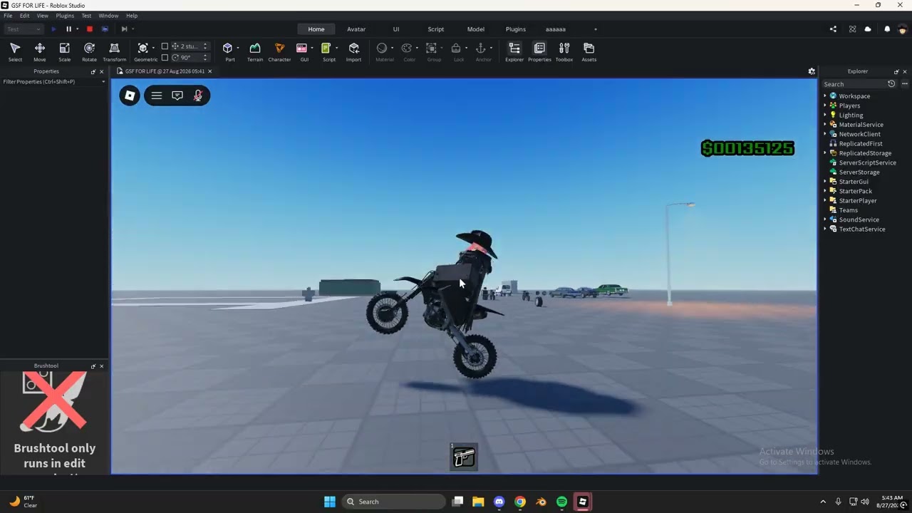 Realistic Dirt Bike System