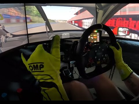 Iracings V8 Supercars Official Series Week 4 Onboard lap at the Zolder Circuit