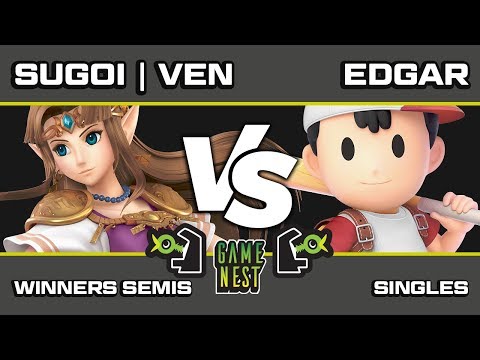 Game Nest Smash It Up: Sugoi | Ven (Zelda) vs Edgar (Ness/Palutena) - Winners Semis