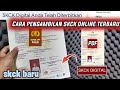 THE LATEST WAY TO COLLECT A PHYSICAL SKCK ONLINE