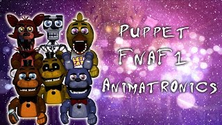  Speed Edit  FNAF  Making Puppet Animatronics FNaF